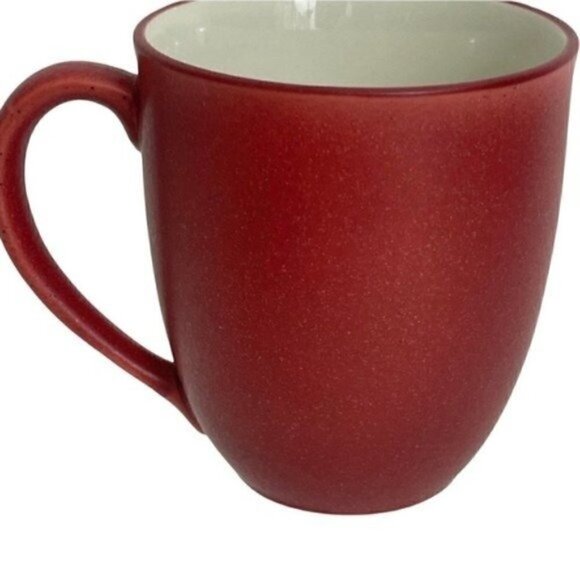 Noritake Colorwave Raspberry Stoneware 12 Oz Mugs - Set Of 4 # 8045Y - Picture 14 of 14